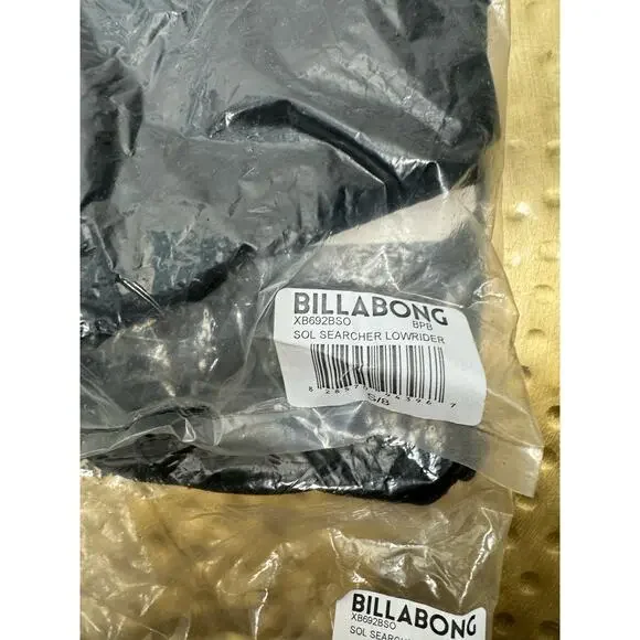 NWT Billabong Women’s Black Sol Searcher Lowrider Full Coverage Bikini Bottom - Picture 9 of 12
